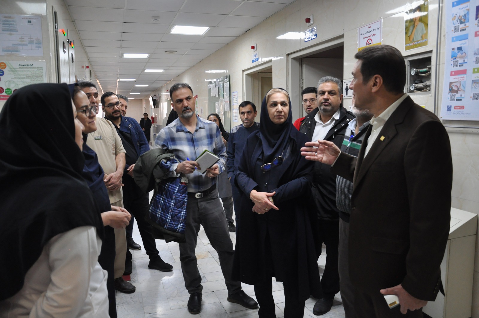 راند جامع مدیریتی در بیمارستان بهارلو با تمرکز بر بهبود زیرساخت‌ها و خدمات درمانی